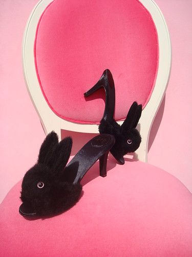 Streetzie's High Heel Bunny Slippers | streetzieshighheelbun… | Flickr Monster Rocks, Black Bunny, Bunny Slippers, Natalie Wood, Loyal Friends, Super Kawaii, Year Of The Rabbit, Domain Hosting, Happy Year