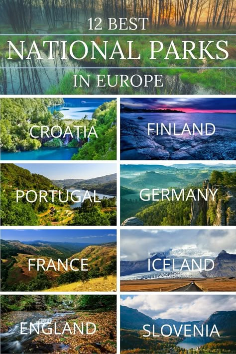 The 12 Best National Parks in Europe Best National Parks, Backpacking Europe, Voyage Europe, Destination Voyage, Europe Travel Tips, Future Travel, Best Places To Visit, European Travel, Nature Travel