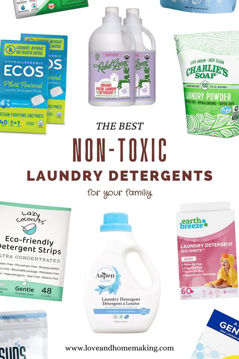 Better for your clothes, your family, and the environment, our list of the best non-toxic laundry detergents are a game-changer. Say goodbye to harsh, harsh chemicals and hello to natural cleanliness. Discover how these laundry heroes not only effectively cleanse your clothes but also ensure your family's health and safety. Non Toxic Laundry Detergent, Safe Laundry Detergent, Laundry Detergent Brands, Grimoire Ideas, Clothes Detergent, Eco Friendly Laundry Detergent, Detergent Brands, Diy Laundry Detergent, Powder Laundry Detergent