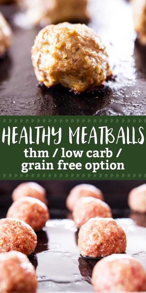 Easy Homemade Meatballs are an amazing healthy staple to stash in your freezer! They whip up into quick meals, be it glazed in your crockpot or as an easy meatball bake. | #recipe #easyrecipes #healthy #trimhealthymama #thm #thms #thme #homemade #diy #fromscratch #groundbeef #dinner #easydinner Easy Homemade Meatballs, Homemade Meatballs Easy, Homemade Meatballs Recipe, Easy Meatball, Meatball Bake, Quick Healthy Dinner, Meatballs Easy, Homemade Meatballs, Thm Recipes