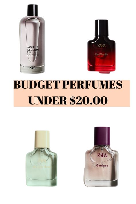 Perfumes On A Budget, Budget Perfume, Best Womens Perfume, Citrus Perfume, Woody Perfume, Musk Perfume, Vanilla Perfume, Gift Sets For Women, Perfume Design