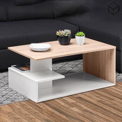 White Coffee Table Modern, Centre Table Design, Centre Table Living Room, Meja Sofa, Cheap Coffee Table, Tea Table Design, Coffee Table Pictures, Center Table Living Room, Coffee Table Design Modern