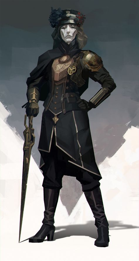 r Steampunk Character, Steampunk Characters, Blades In The Dark, Dnd Dragons, Dnd Ideas, Dishonored, Dungeons And Dragons Characters, Dnd Art, Modern Fantasy