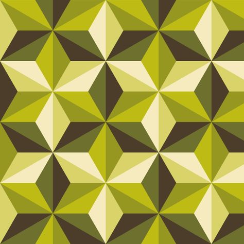 iso sc3xi - dim sum greens // sef Tessellation Patterns Geometry, Tessellation Patterns, 3d Pattern Design, 3d Wall Painting, Triangle Art, Geometric Pattern Art, Eagle Art, Quilt Square Patterns, Geometric Pattern Design