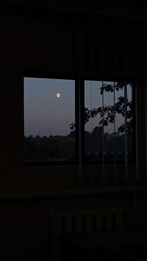 Moon From Window Aesthetic, Moon Window Night, Rainy Window Aesthetic Night, Moon From Window, Night Window View Aesthetic, Window View Night, Moon Window, Rainy Window, Action Board