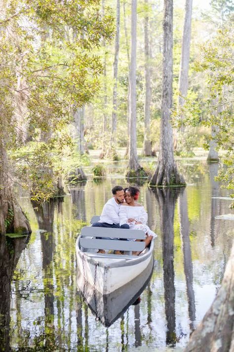 Cypress Gardens Sc, Charleston Engagement Photos, Charleston Engagement, Cypress Gardens, Row Boats, Proposal Photography, Newly Engaged Couple, The Proposal, Engagement Photo Shoot