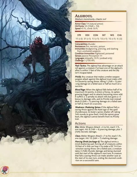 Witcher Monsters Dnd 5e, Dnd 5e Homebrew Monsters High Level, Dnd Ghost Monster, Scary Dnd Monsters, 5e Undead Monsters, Horror Dnd Ideas, Bob The Necromancer, Dnd Undead Monsters, Dnd Monsters Low Level