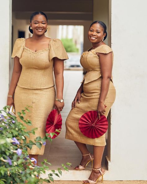 Dear brides ensure your bridesmaids experience the richness of authentic handwoven Kente. They will forever be in your photo gallery, so make sure they look good too🤩 ———————————————————————————- Chat with Mary on +233 55 861 4249 Chat with Patricia on +233 59 295 5918 Chat with Naana on +233 20 234 0899 DM Edward for Quick Response ———————————————————————————— Our flagship store opens from 9am to 7pm weekdays and Saturdays. We’d love to see you and be of service to you. ——————————————————... Goba Kente, Kente Outfits, Kente Styles, Ankara Dress, Flagship Store, Event Dresses, Corset Top, Your Photo, Social Media Platforms