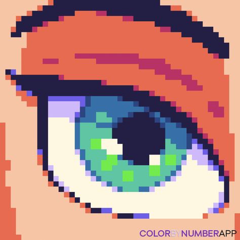 Eye Pixel Art, Dragon Eye, Art Project, Project Ideas, Pixel Art, Art Projects, Art