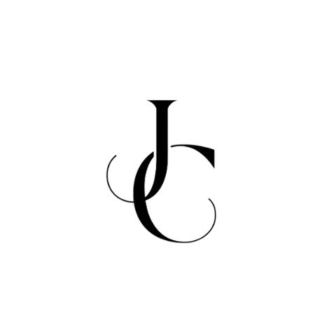 Jg Tattoo, Letter J Calligraphy, J Calligraphy, J Tattoo, Wedding Logo Monogram, Wedding Logo Design, Initial Tattoo, Wedding Logo, Monogram Logo Design