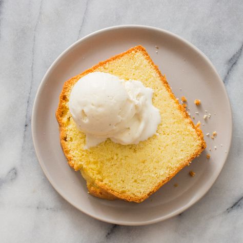 Ginger Pound Cake Ginger Pound Cake, Easy Orange Pound Cake, Orange Pound Cake, Donut Toppings, Caramel Chocolate Bar, Cookie Toppings, Caramel Tart, America's Test Kitchen Recipes, Pound Cakes