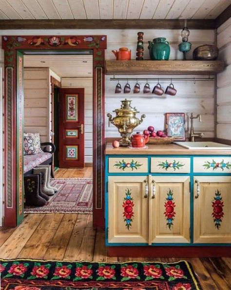 Slavic Kitchen, Boho Bedroom Green, Yellow Kitchen Cabinets, Bedroom Curtain Ideas, Country Cottage Kitchen, Boho Bedroom Ideas Hippie, Bedroom Curtain, Diy Furniture Hacks, Curtain Ideas