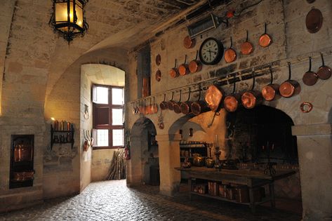 Castle Kitchen Aesthetic, France Kitchen, Castle Kitchen, Medieval Cottage, Medieval Kitchen, Castle Kitchens, About France, Medieval Aesthetic, Castle Aesthetic