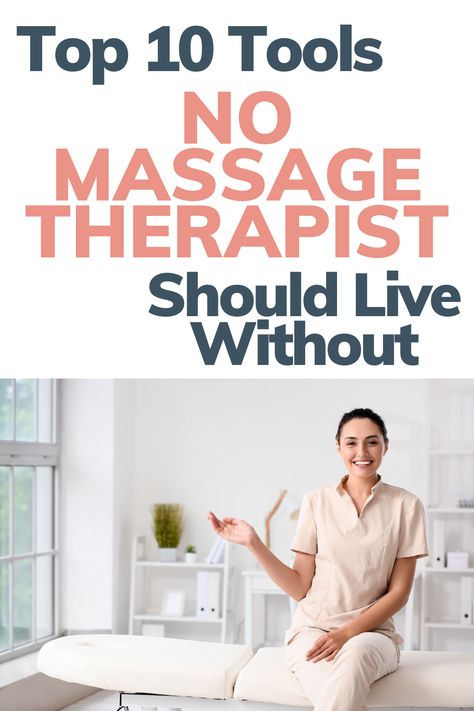 The Top 10 Tools No Massage Therapist Should Live Without - The Massage Business Mama Massage Therapy Room Essentials, Massage Sheet Storage Ideas, Home Massage Room Ideas Diy, Massage Therapist Tips, Massage Tools Products, Traveling Massage Therapist, At Home Massage Room, Massage Add On Ideas, Massage Business Ideas