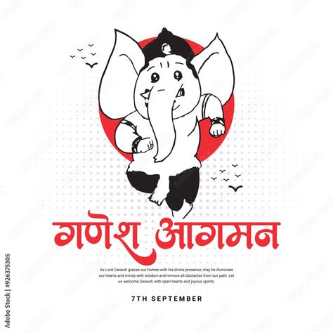 Happy Ganesh Aagman and Happy Ganesh Chaturthi Festival Celebration Social Media Post Banner Stock Vector | Adobe Stock Ganesh Aagman, Ganesh Chaturthi Festival, Happy Ganesh, Happy Ganesh Chaturthi, Festival Celebration, Ganesh Chaturthi, Heart And Mind, Media Post, Photo Illustration