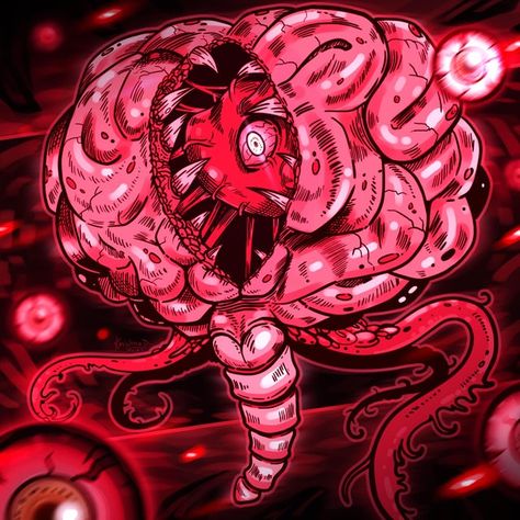 Brain Of Cthulhu, Cthulhu Art, D D Monsters, Nothing Is Impossible, Grunge Art, Terraria, Drawing Expressions, Adventure Game, Epic Art