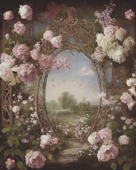 Euphemia Stokefield, Print Mirror, Fantasy Rooms, Buy Mirror, Mirror Mirror On The Wall, Most Beautiful Images, Mirror On The Wall, Ethereal Art, Jolie Photo