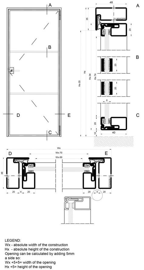 Internal Single Steel Doors with Ultra Slim Metal Profile B20 - Black Steel Doors Ltd Steel Door Detail, Aluminium French Doors, Metal Window Frames, Steel Frame Doors, Steel Windows, Door Detail, Glass Bar, Aluminium Doors, Window Frames