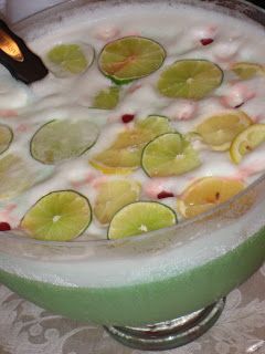 Lime Sherbet Punch by Paula Deen Lime Sherbert Punch, Lime Sherbet Punch, Wedding Punch, Lime Sherbert, Sherbet Punch Recipes, Yum Drinks, Harvest Dinner, Sherbet Punch, Paula Dean