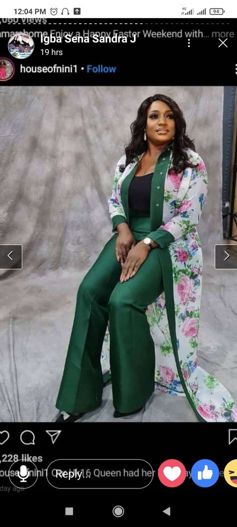 Palazzo And Top Nigeria, Chiffon Top And Trouser In Nigeria, Pallazo And Top Nigeria, 2piece Outfits Pants Chiffon Nigeria, Chiffon Trouser And Top Styles Nigeria, Dope Fashion Outfits, Fashion Work Outfit, African Print Tops, 2piece Outfits