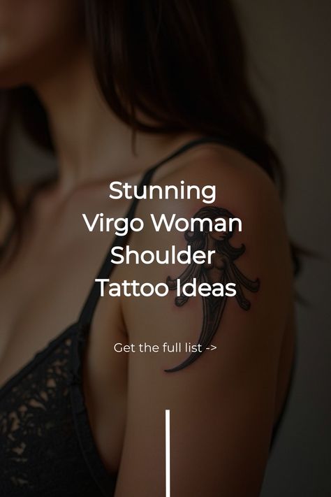 Stunning Virgo Woman Shoulder Tattoo Ideas Spiritual Virgo Tattoo, Virgo Maiden Tattoo, Virgo Tattoo Goddesses, Woman Shoulder Tattoo Ideas, Virgo Tattoo Designs For Women, Woman Shoulder Tattoo, Virgo Women Tattoo, Earth Goddess Art, Virgo Tattoo Ideas