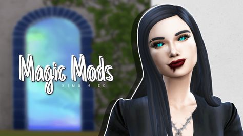 Sims 4 Spell Caster Cc, Sims 4 Realm Of Magic, Black Witchcraft, Sims 4 Cas Mods, Witch Coven, Cottage Witch, Sims 4 Anime, Sims 5, Free Sims 4