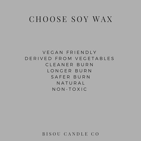 Soy Wax Facts, Candle Business Social Media Posts, Why Soy Wax Candles, Soy Wax Benefits, Benefits Of Soy Wax Candles, Wax Melts Quotes, Wax Melt Quotes, Quotes About Candles, Soy Candle Benefits