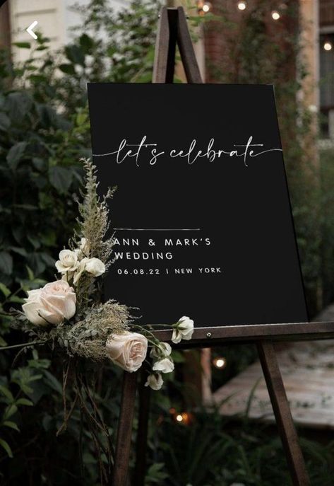 Elegant Black Wedding Theme, Fall Wedding Farmhouse, Sage Pink Black Wedding, Black Woodsy Wedding, Black And Color Wedding, Black Tie Rustic Wedding, Black White Theme Wedding, Wedding Black Decor, Simple Dark Wedding