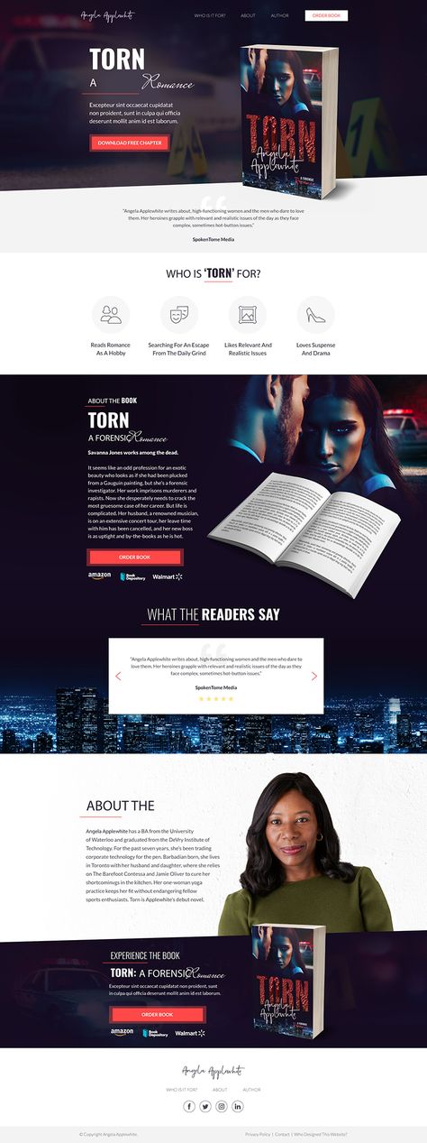 Torn Book - Landing Page E Book Website Design, Web Book Design, Book Marketing Design, Ebook Website Design, Book Landing Page Design, Book Website Design Inspiration, Ebook Landing Page Design, Book Web Design, Book Website Design