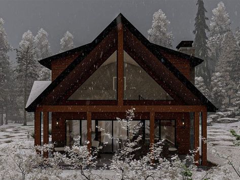 2 Bedroom Cabins With Loft Interior, Fishing Cabin Exterior, Small Cabin Plans With Loft Houseplans.com, Cabin Floor Plans With Loft 4 Bedroom, Small Cabin Plans With Loft Interiors, Simple Cabin With Loft, Small Cabin Plans With Loft Forest, Cabin Plans 3 Bedroom, Modern Cabin Floorplan