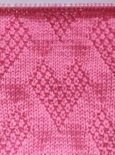 Relief Hearts Knitting Stitch Knit Stitch Patterns Texture, Knit Stitch Patterns Free, Easy Blanket Knitting Patterns, Knitted Heart Pattern, Easy Sweater Knitting Patterns, Knitting Patterns Free Dog, Knitting Patterns Free Blanket, Knitting Patterns Free Sweater, Baby Boy Knitting Patterns