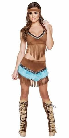 Sexy Sacajawea Explorer Halloween Costume - Musotica.com Cowgirl Halloween Costume, Coast Fashion, Indian Skirt, Outfit Costume, Women Costume, Costume Store, Adult Halloween Costumes, Halloween Costumes For Girls, Women's Costumes