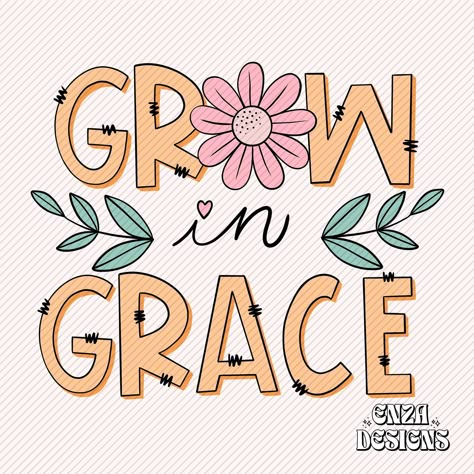 Flower Bible Verse, Dtf Designs, Love Like Jesus, Grow In Grace, Christian Bible Quotes, Christian Designs, Christian Motivation, Biblical Quotes, Love The Lord