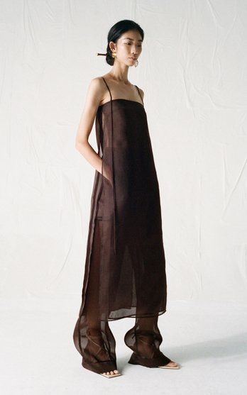 Silk Organza Dress, Organza Dress, Silk Trousers, Silk Organza, Mode Inspo, Looks Style, Mode Inspiration, Style Outfits, Pre Fall