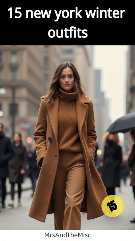 new york winter outfits Cold Weather Outfit Work, Winter Outfits Monochrome, Washington Dc Fashion Winter, Winter Outfit Nyc Cold Weather, Chic Monochrome Outfit, Cold Weather Holiday Outfits, Outfits For Nyc In December, Madrid Winter Fashion, New York Winter Outfits 2024