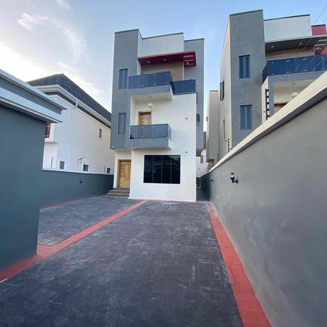 Garden Estate, Entrance Porch, Mansion Interior, Lagos Nigeria, First Apartment, Elegant Interiors, Semi Detached, Real Estate Services, Land For Sale