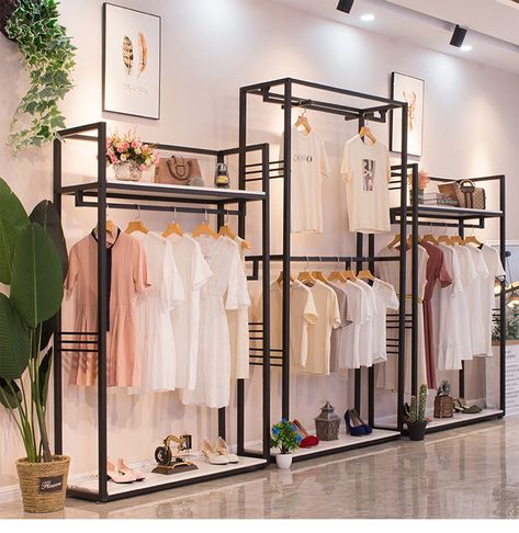 A Clothing Store, Clothing Store Displays, Clothing Store Interior, Clothing Store Design, Store Design Boutique, Clothing Displays, Clothing Shopping, Boutique Decor, Store Interiors