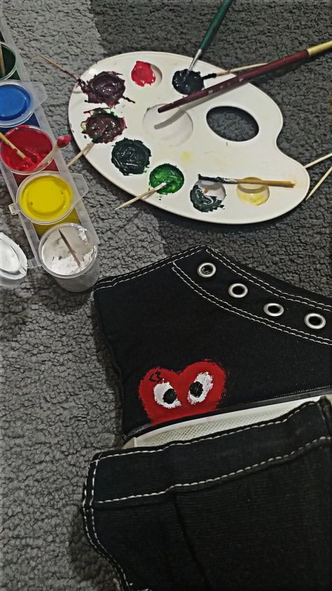 Paint your converse to make them more fun!! Converse Painting, More Fun, Converse, Paint