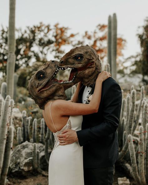 Dinosaur Masks, Spanish Inspired Wedding, Dinosaur Wedding, Botanic Garden Wedding, Couples Inspiration, Future Wedding Plans, Botanic Garden, Park Weddings, Inspiration Board