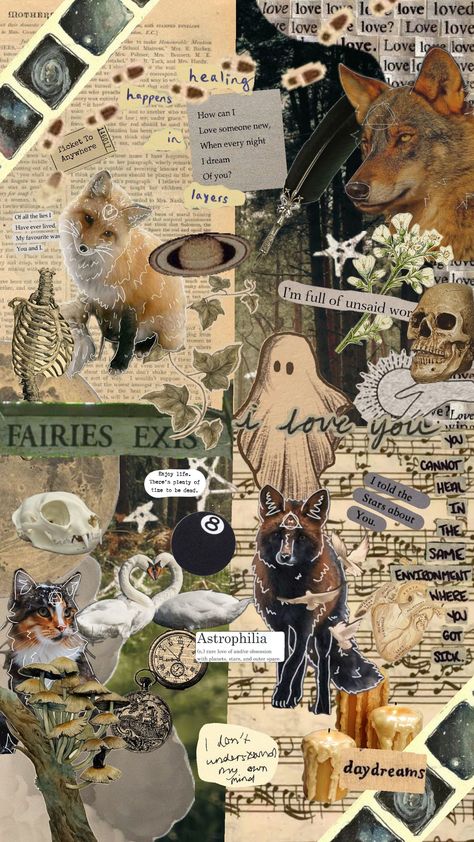 #therian #aesthetic #wallpaper Therian Aesthetic Wallpaper, Therian Aesthetic, Picture Collage Wall, Hobby Horse, Animal Masks, Someone New, Fox Art, Picture Collage, Wall Collage