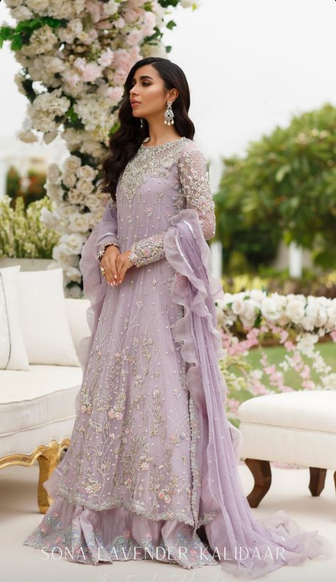 Lovely colour Pakistani Engagement Dresses, Cultural Clothes, Desi Vibes, Asian Dresses, Desi Dress, Walima Dress, Desi Wedding Dresses, Nikkah Dress, Asian Bridal Dresses