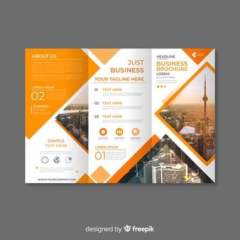 Trifold brochure Vectors, Photos and PSD files | Free Download Flyer 3 Fold, Brochure Templates Free Download, 블로그 디자인, Brochure Examples, Brochure Graphic, Brochure Psd, Brochure Design Creative, Brochure Design Layout, Template Brochure