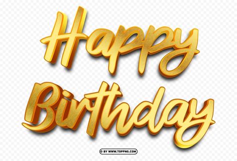 Happy Birthday 3d Text, Happy Birthday Text Png, Happy Birthday Png, Birthday Designs, Happy Birthday Text, Birthday Gold, Birthday Text, Birthday Png, Blue Background Images