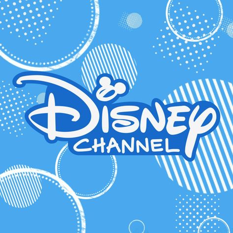 Dcom Party, Disney Channel Logo, Disney Channel Aesthetic, Growing Up In The 2000s, Disney Tv, Channel Logo, Disney Channel, Blue Aesthetic, Yearbook