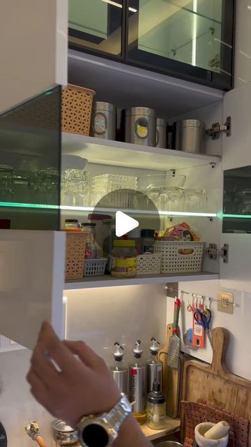 M Sazid on Instagram: "Modular kitchen cabinets design with glass  #modularkitchen  #kitchencabinets #viral #reelsinstagram #reelsinsta #reelsvideoシ #trendingreel" Kitchen Crockery, Crockery Cabinet Design, Give Us A Chance, Kitchen Cabinets Design, Company Interior, Crockery Cabinet, Glass Kitchen Cabinets, Modular Kitchen Cabinets, Cabinets Design