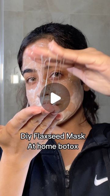 Bisma Faraz on Instagram: "This mask is a game changer!!! If you are in your 20’s you need to try this ASAP! Following are the ingredients 2 tbsp of flax seeds ( key ingredient Flaxseed is rich in omega-3 fatty acids, antioxidants, and fibre, which can help reduce inflammation and promote healthy skin ) 1 tbsp rice flour ( help prevent skin aging, reduce the harmful effects of UV rays, promote skin lightening ) #skin #skinfood #naturalskincare #skinglow #explore #healthyskin #loveyourskin #explorepage #skincare" Rice Flour For Skin Lightening, Flax Seed For Skin, Flax Seeds For Skin, Flaxseed And Rice Hair Mask, Rice And Flax Seed Face Mask, Flax Seed Mask, Flax Seed Face Mask, Flaxseed Face Mask, Flaxseed Mask