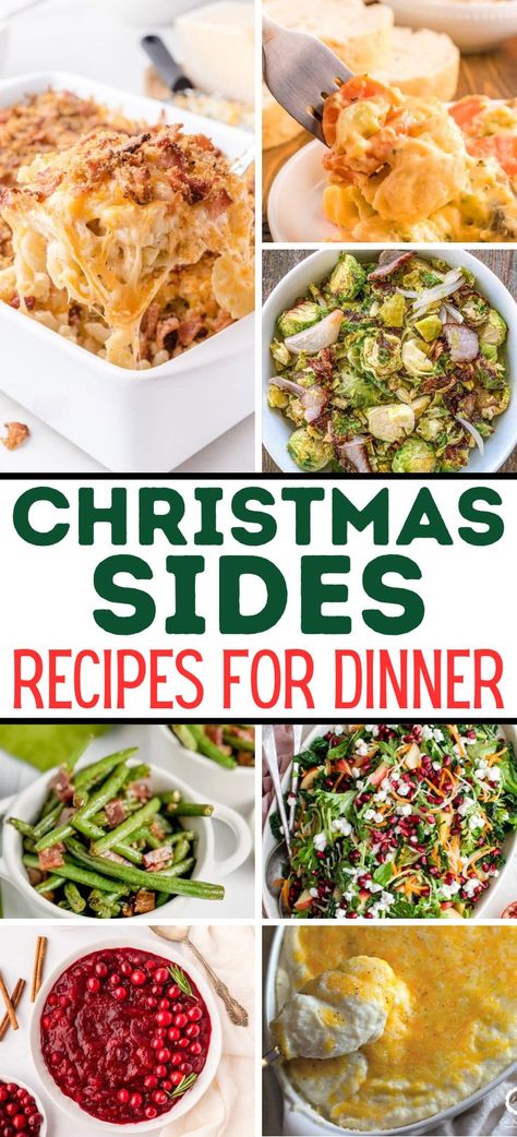 Christmas Side Dishes – Christmas is one of the best times of the year for serving miraculous dinner for your friends and family. These well loved holiday side dishes are the perfect addition to your Christmas dinner menu. Sides Dishes Christmas Dinner, Veggie Side Dish For Christmas, Fancy Christmas Dinner Sides, Christmas Lunch Sides Ideas, Side Meals For Dinner, Christmas Dinner Menu Ideas Sides, Christmas Eve Vegetable Side Dishes, Vegetable For Christmas Dinner, Best Christmas Sides Dishes