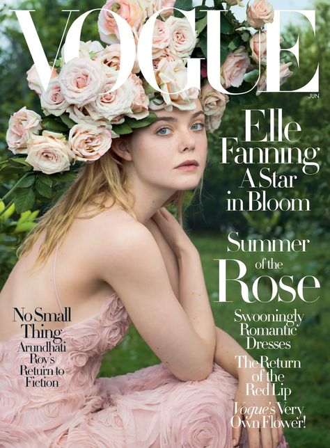 Vogue Spring, Grace Coddington, Fashion Magazine Layout, Vogue Models, Valentino Gowns, Vogue Magazine Covers, Annie Leibovitz, Vogue Us, Summer Rose