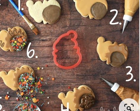 Cookies For Thanksgiving, Thanksgiving Cookies Decorated, Cookie Decorating Tutorial, Sugar Cookie Recipe For Decorating, Fall Decorated Cookies, Lofthouse Sugar Cookies, Cookie Factory, Gingerbread Cookies Decorated, Gluten Free Sugar Cookies