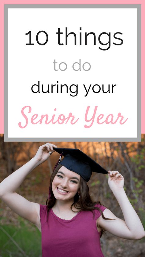 10 Things to do Senior Year - Ryality Fun Things To Do Senior Year, High School Bucket List, Senior Year Planning, High School Scholarships, Senior Year Things, College Problems, Senior Year Fun, School Scholarship, High School Activities